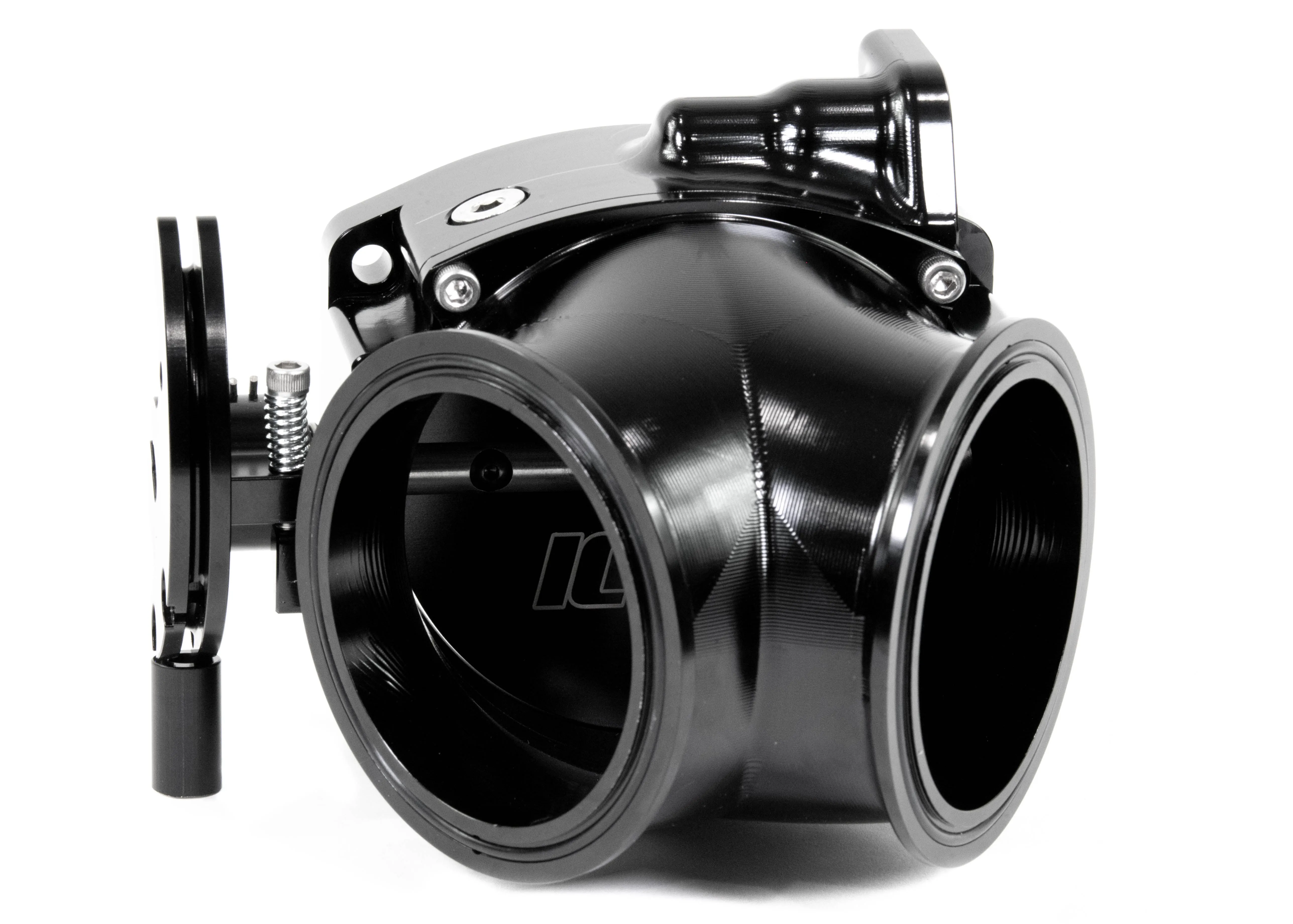 ICON 102/105mm Cable Drive Throttle Body (Black) w/ Interchangeable Connection